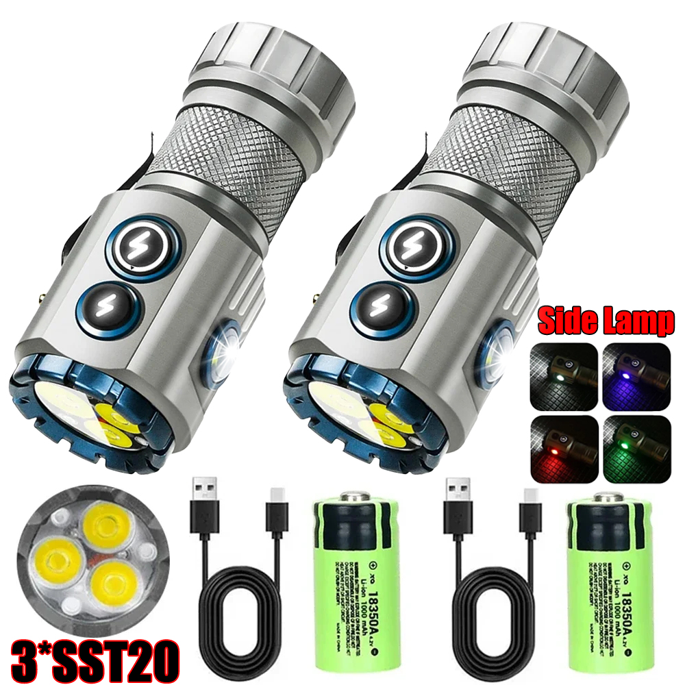 Powerful 2000LM EDC Flashlight - Edc Carry Flashlight reseña y precio