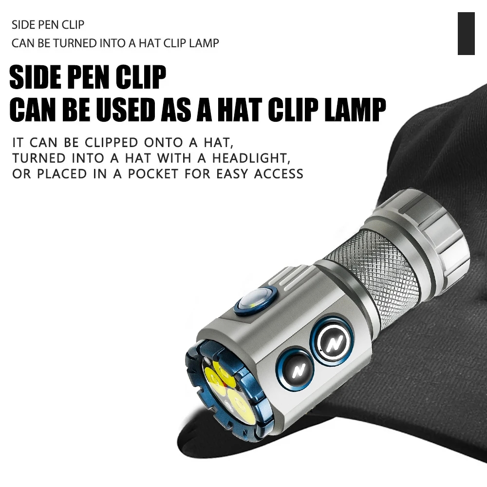 Powerful 2000LM EDC Flashlight - Edc Carry Flashlight reseña y precio