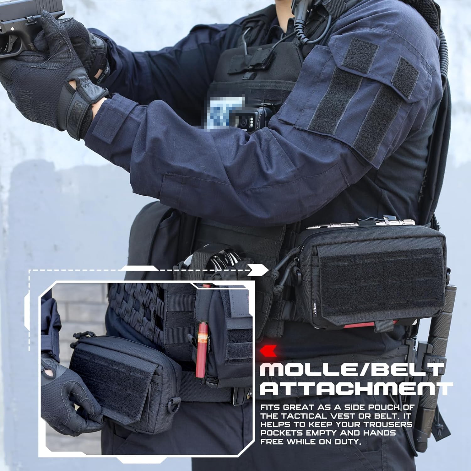 Tactical Molle Admin Pouch Las - Edc Daily Carry reseña y precio