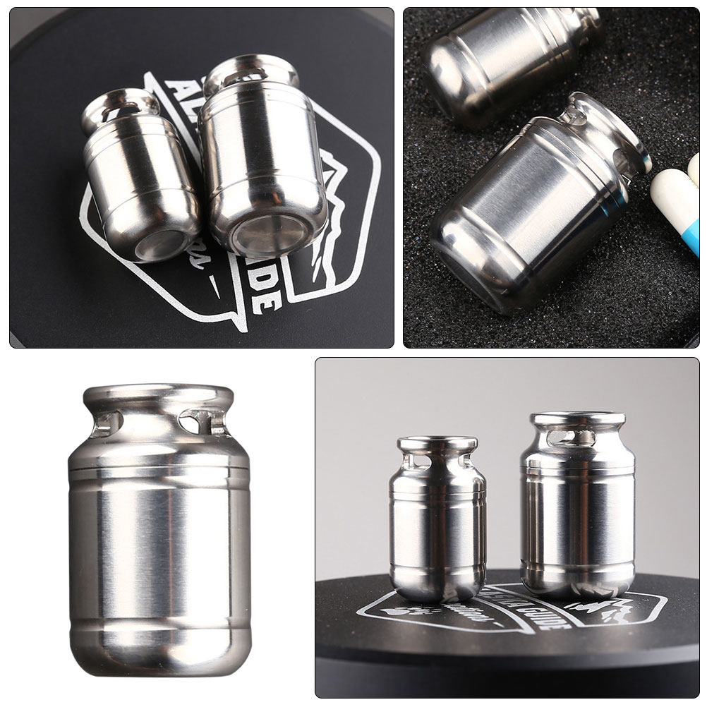 Waterproof Capsule Container K - Pill Fob Capsule reseña y precio