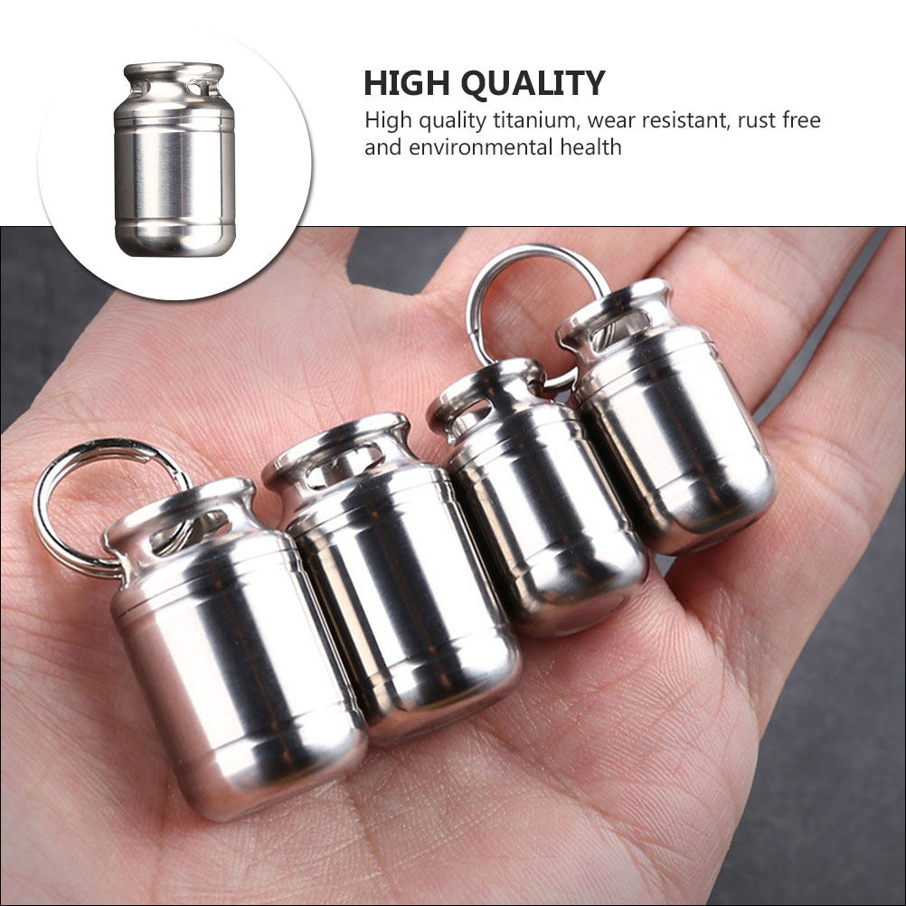 Waterproof Capsule Container K - Pill Fob Capsule reseña y precio