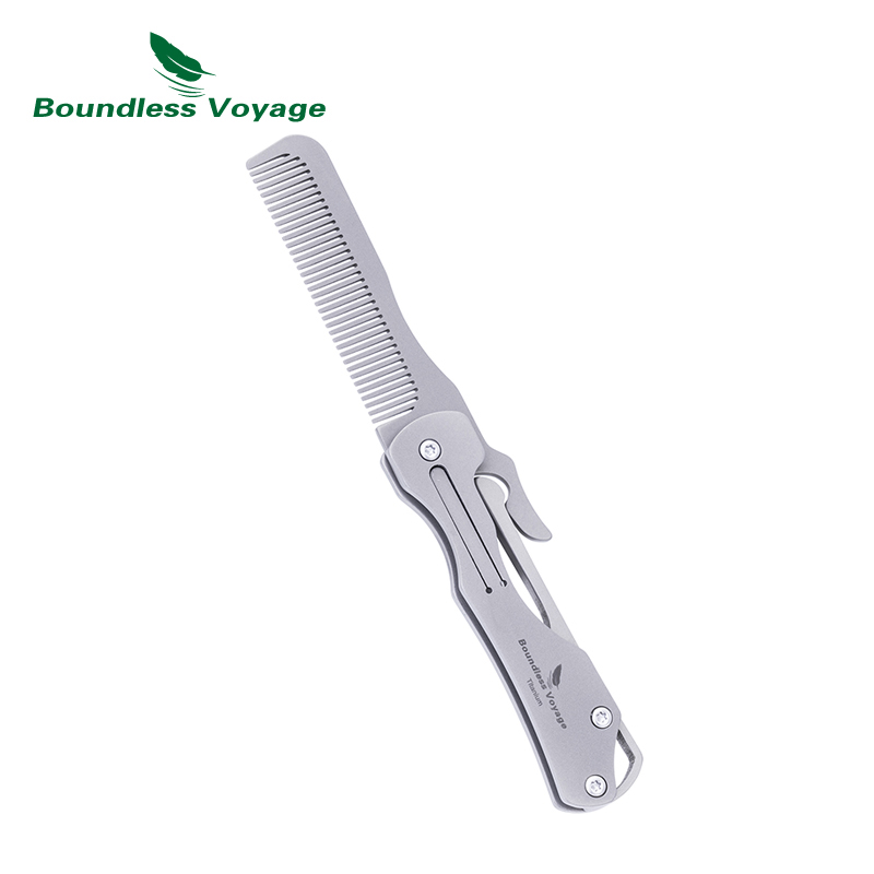Boundless Voyage Folding Titan - Comb Pocket Titanium reseña y precio