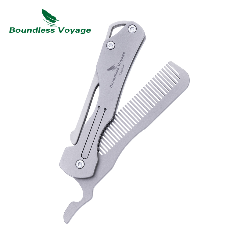 Boundless Voyage Folding Titan - Comb Pocket Titanium reseña y precio