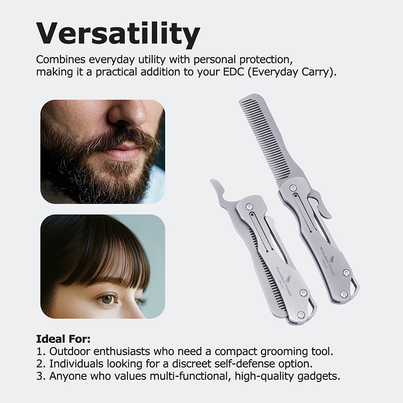 Boundless Voyage Folding Titan - Comb Pocket Titanium reseña y precio