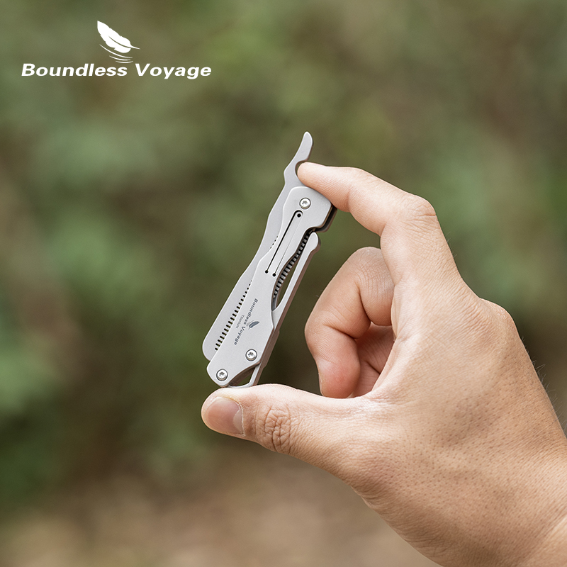 Boundless Voyage Folding Titan - Comb Pocket Titanium reseña y precio