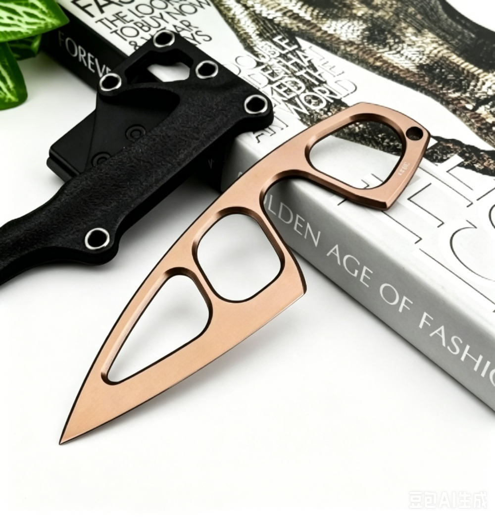 High Hardness Neck Knife 440C  - Edc Carry Fixed Blade Knife reseña y precio