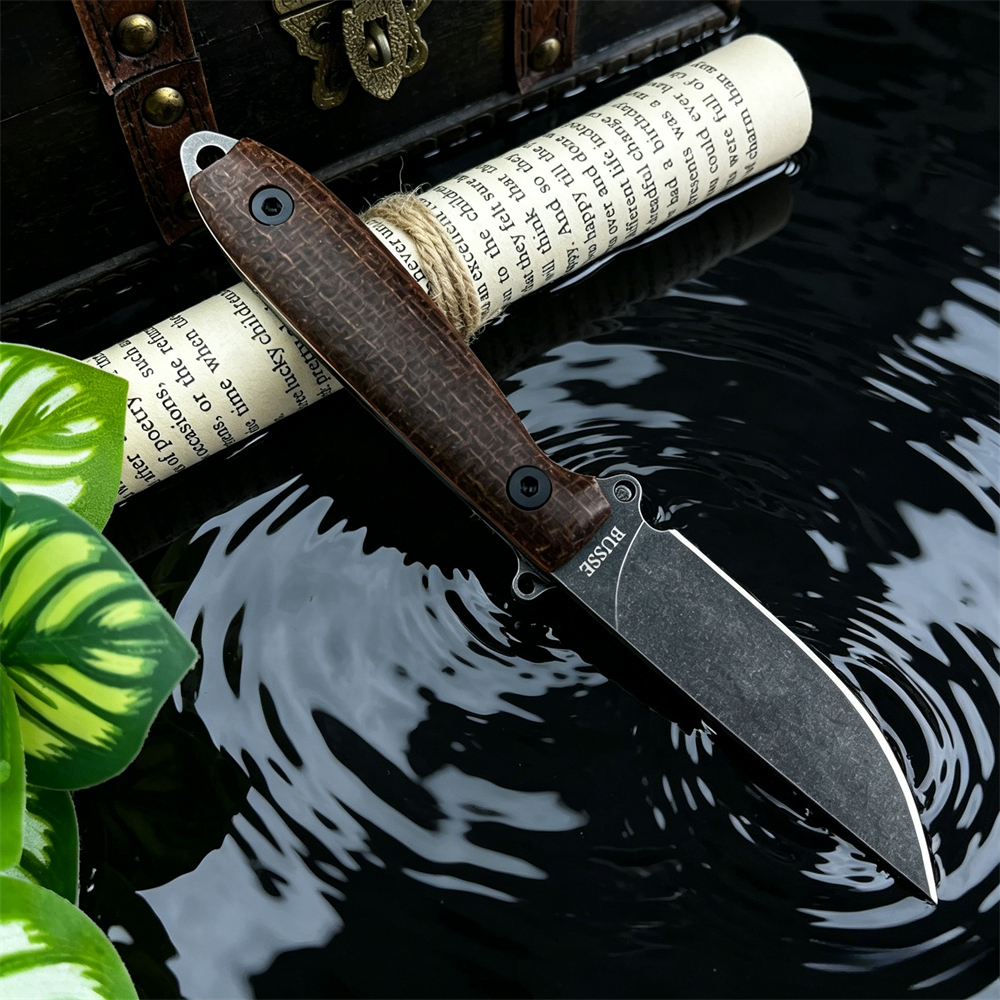 Micarta Grip Fixed Blade EDC K - Edc Carry Fixed Blade Knife reseña y precio