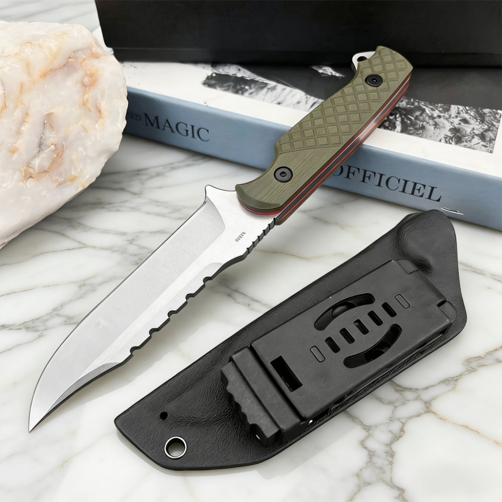 Multi-purpose Full Tang Fixed  - Edc Carry Fixed Blade Knife reseña y precio