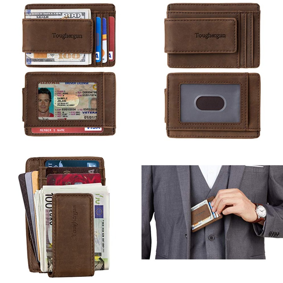 Toughergun Slim Wallet for Men - Money Clip Magnetic reseña y precio