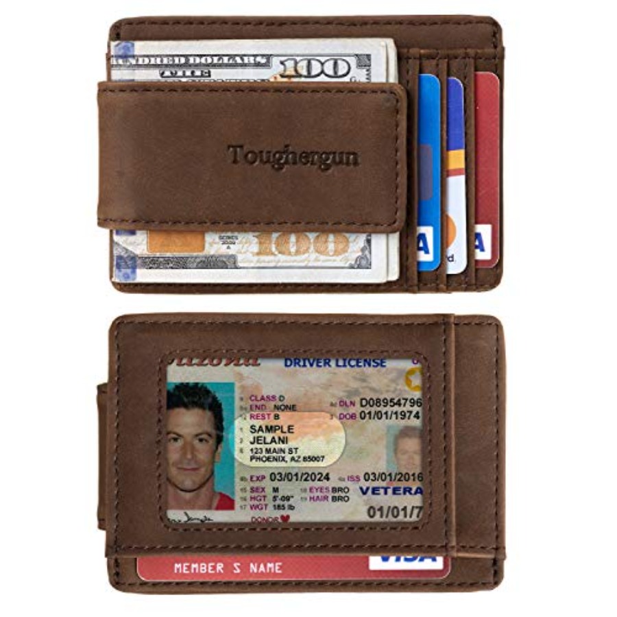 Toughergun Slim Wallet for Men - Money Clip Magnetic reseña y precio