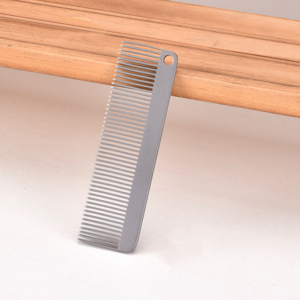 Titanium Comb  Portable Campin - Comb Pocket Titanium reseña y precio