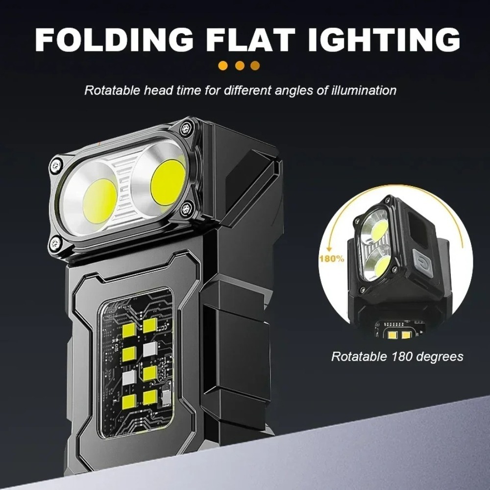 Rechargeable Mini LED Flashlig - Keychain Flashlight reseña y precio