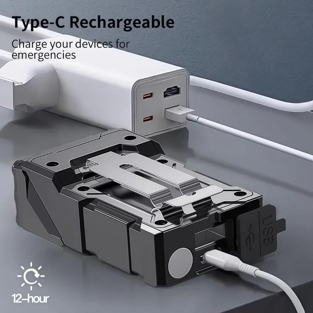 Rechargeable Mini LED Flashlig - Keychain Flashlight reseña y precio