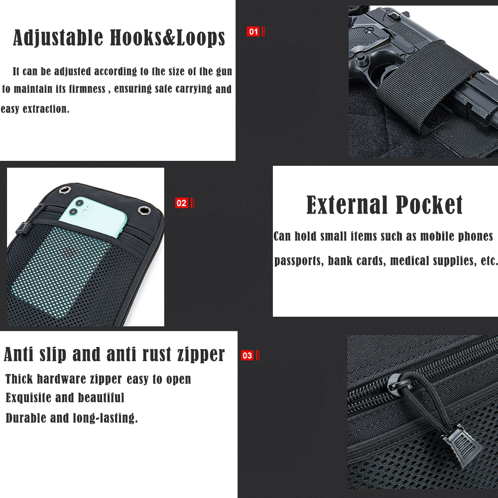EDC Waist Pack with Hidden Hol - Edc Concealed Carry Holster reseña y precio