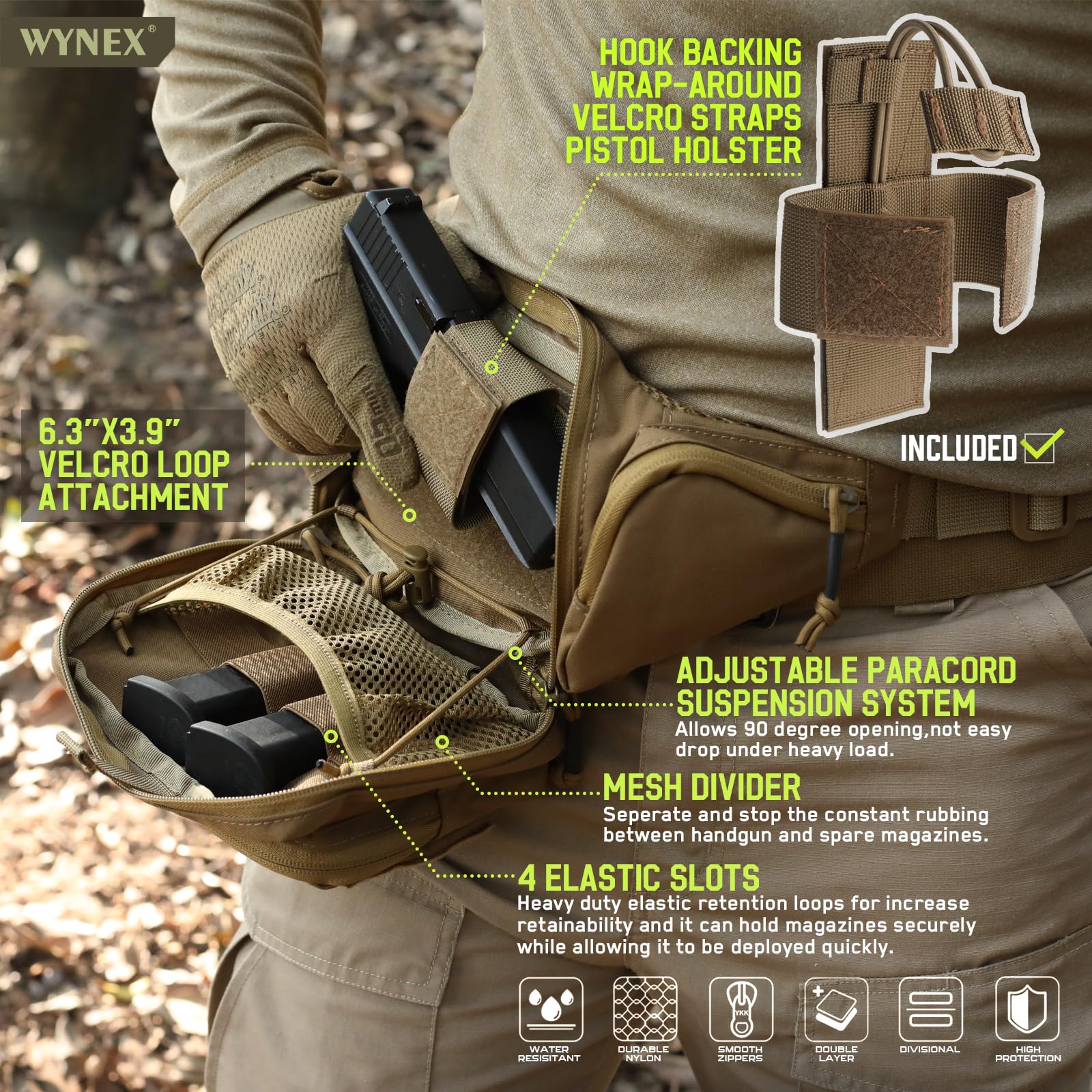 Tactical Concealed Carry Fanny - Edc Concealed Carry Holster reseña y precio