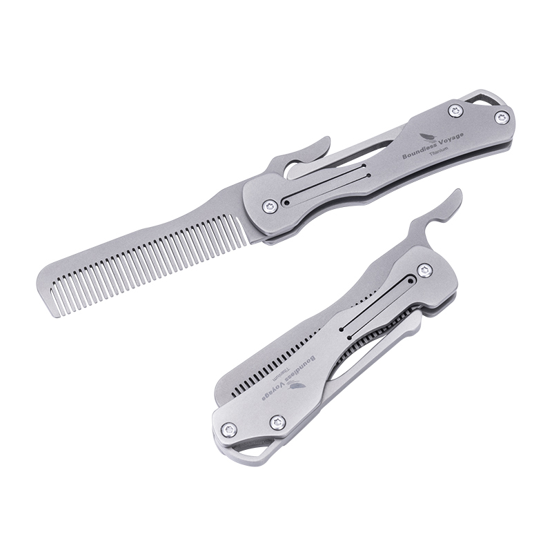 Boundless Voyage Titanium Comb - Comb Pocket Titanium reseña y precio