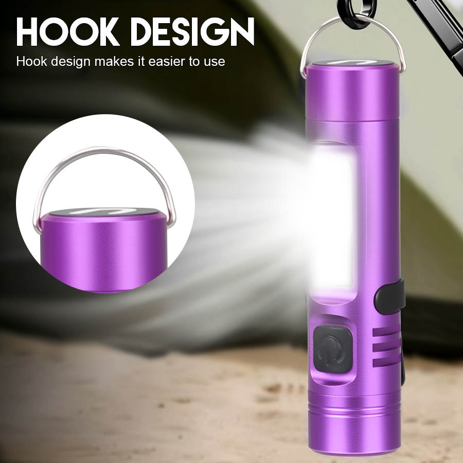 Mini LED COB Keychain Flashlig - Keychain Flashlight reseña y precio