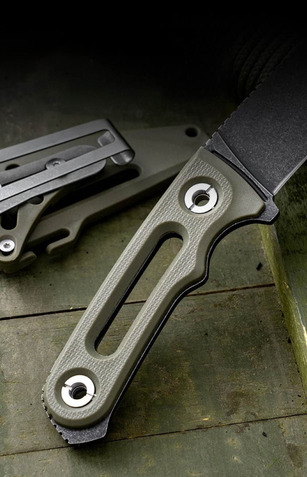 FX Portable Fixed Blade Knife  - Edc Carry Fixed Blade Knife reseña y precio