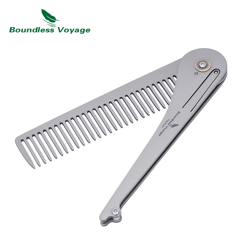 Boundless Voyage Titanium Fold - Comb Pocket Titanium reseña y precio