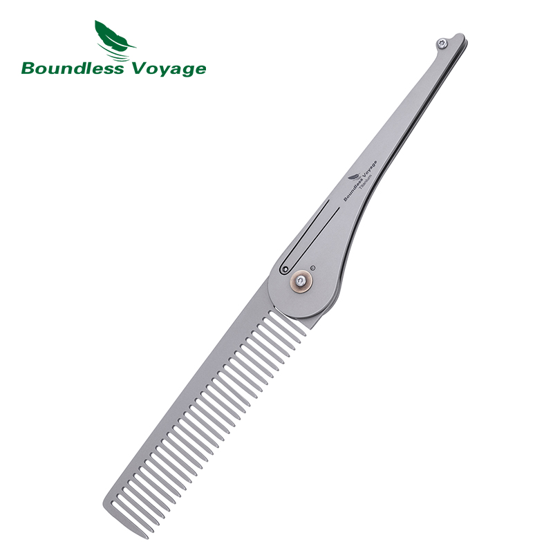 Boundless Voyage Titanium Fold - Comb Pocket Titanium reseña y precio