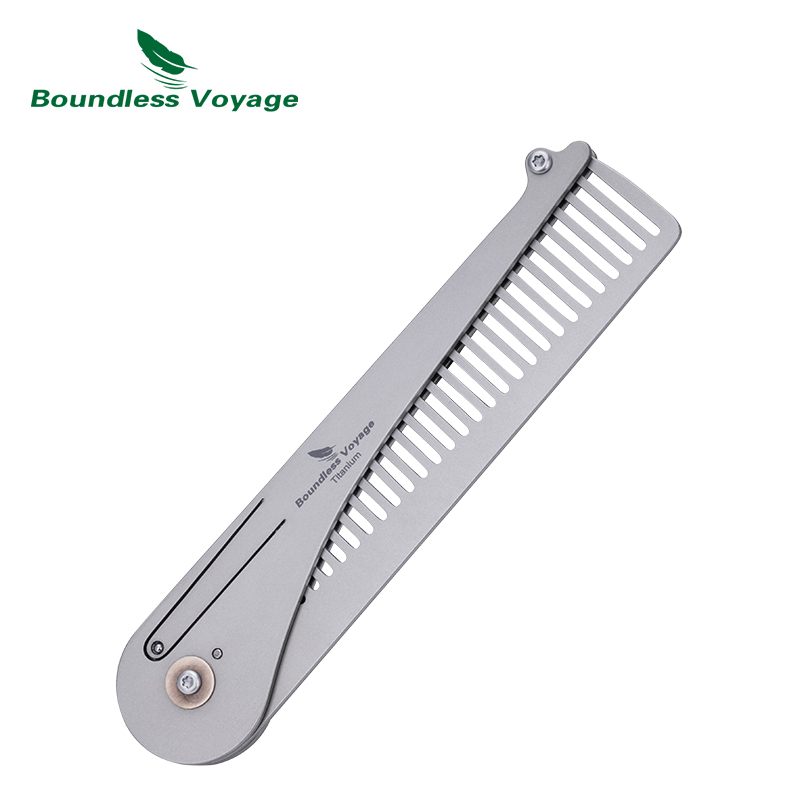 Boundless Voyage Titanium Fold - Comb Pocket Titanium reseña y precio