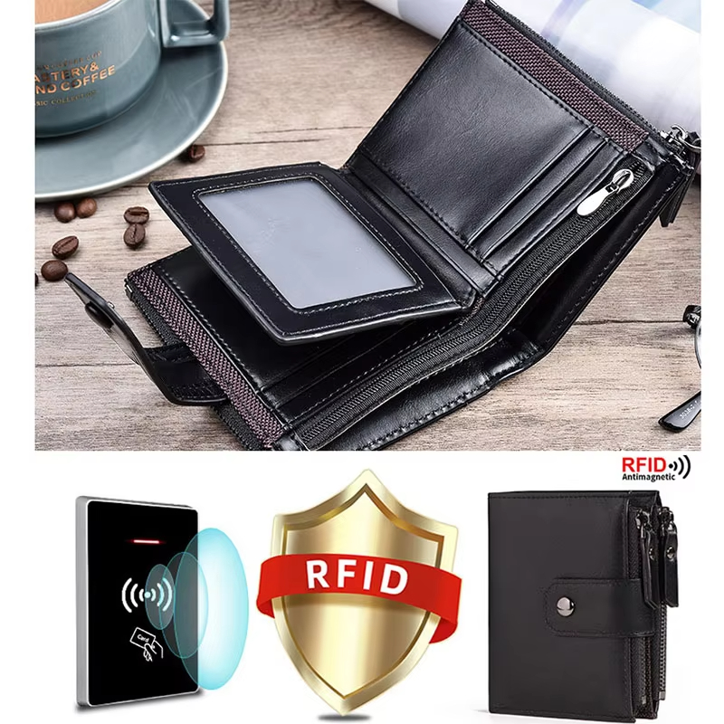 For Men RFID Anti-Magnetic Wal - Money Clip Magnetic reseña y precio