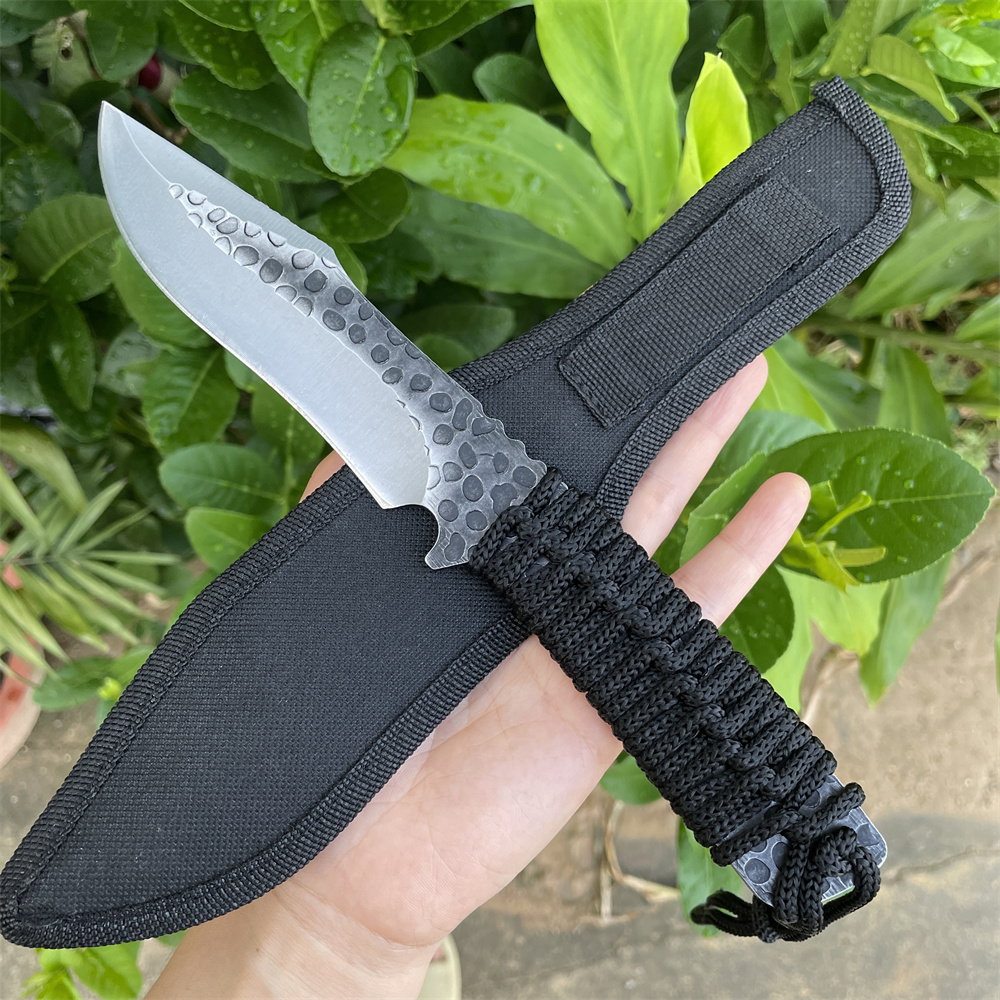 Forged 8cr13mov Blade Pocket k - Edc Carry Fixed Blade Knife reseña y precio