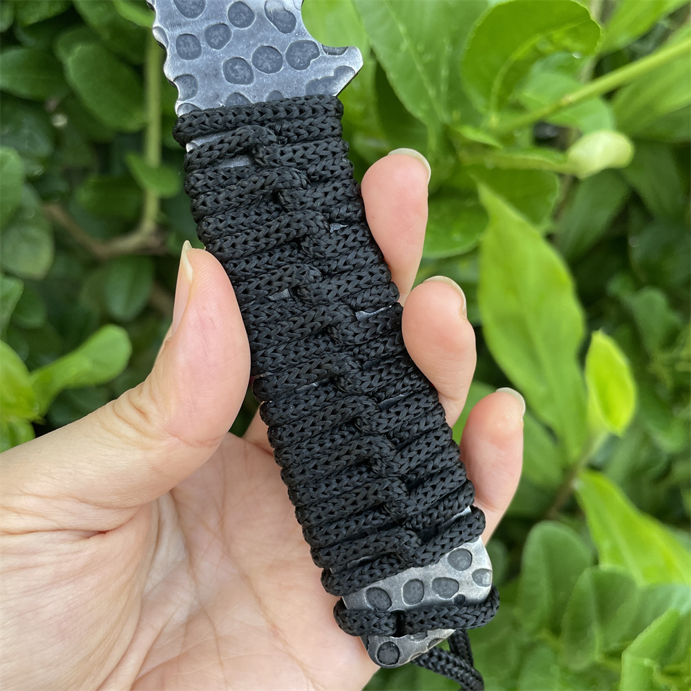 Forged 8cr13mov Blade Pocket k - Edc Carry Fixed Blade Knife reseña y precio