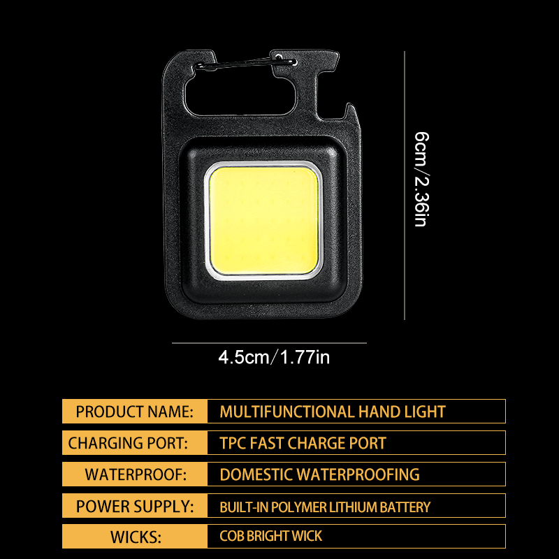 Super Bright Convenient Carry- - Keychain Flashlight reseña y precio
