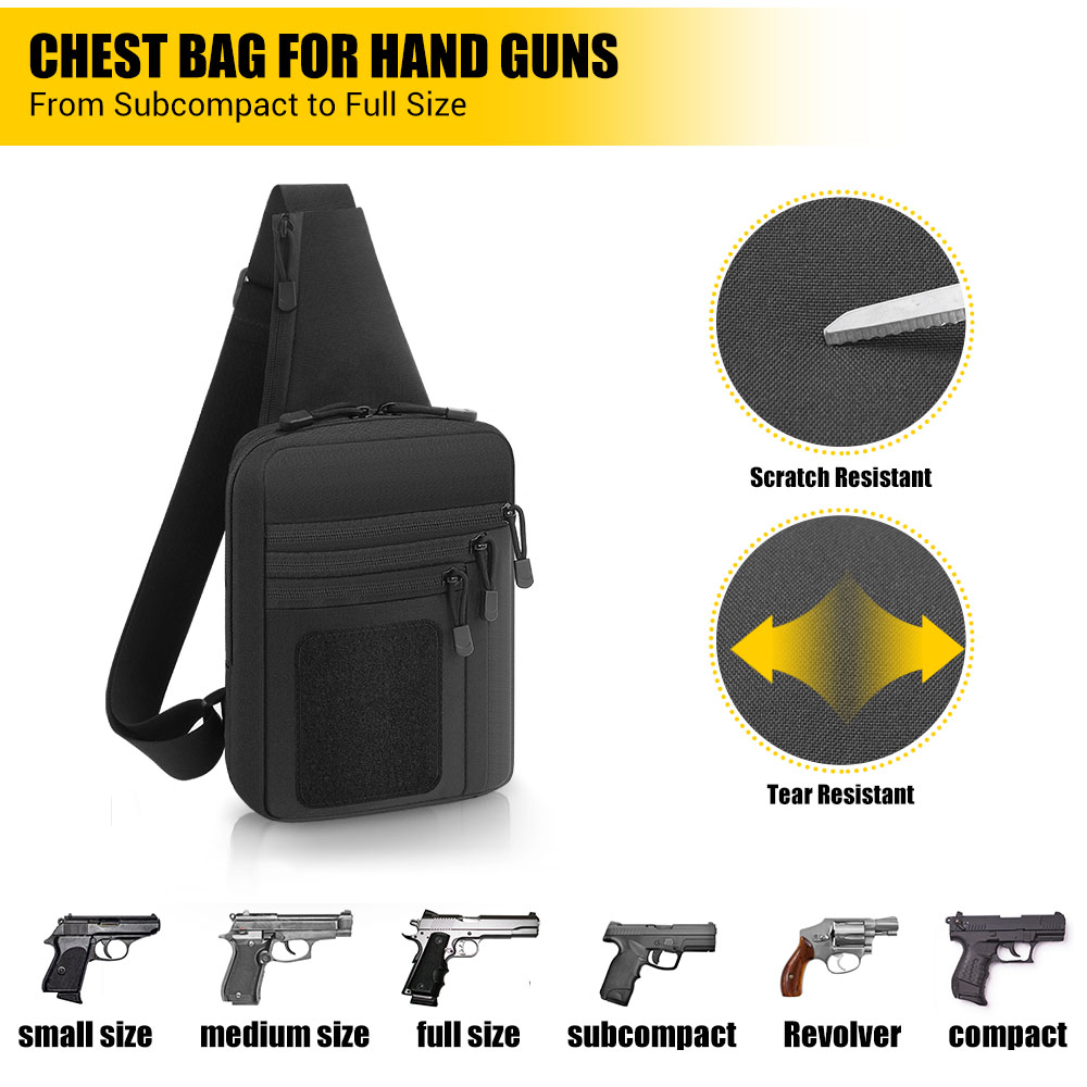 Tactical Pistol Gun Bag Concea - Edc Concealed Carry Holster reseña y precio