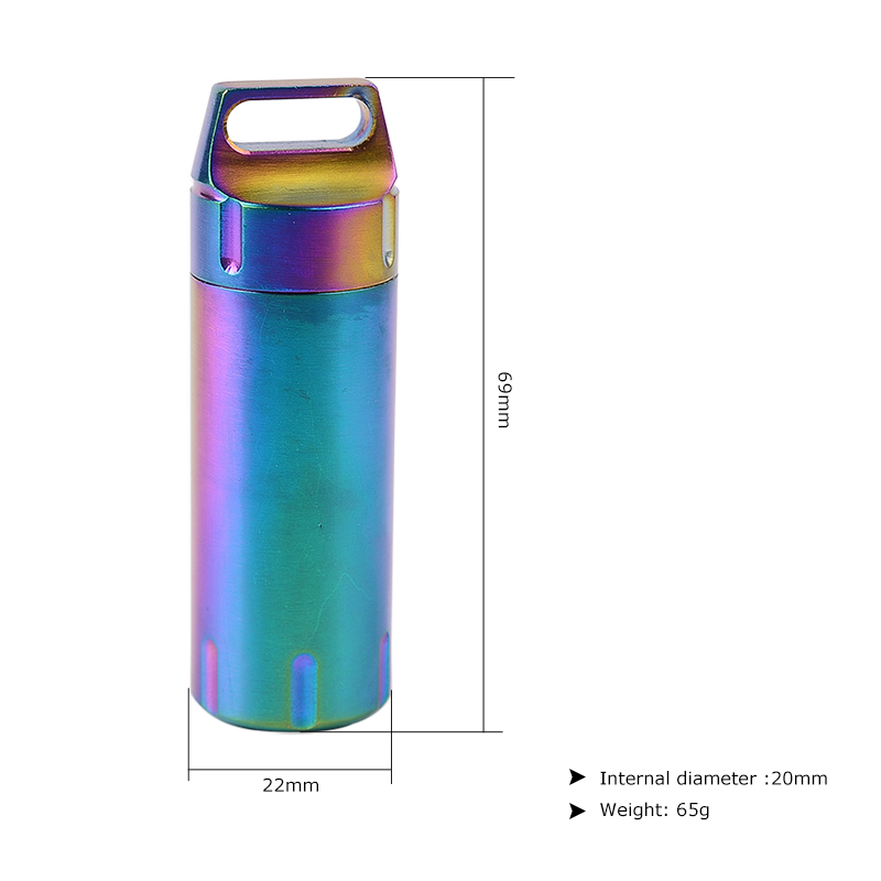 Airtight Watertight Storage Co - Pill Fob Capsule reseña y precio