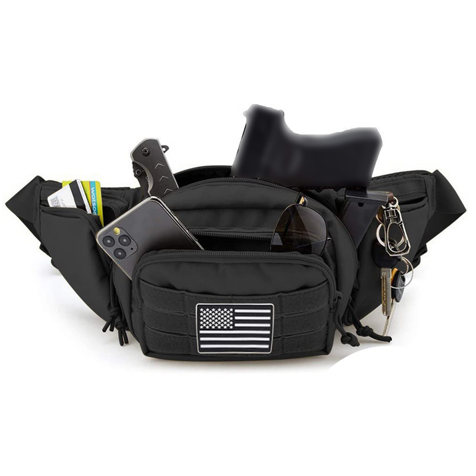 Tactical Fanny Pack Gun Holste - Edc Carry Gun reseña y precio