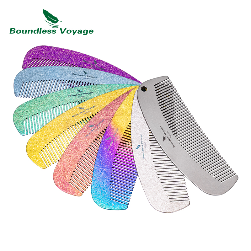 Boundless Voyage Titanium Hair - Comb Pocket Titanium reseña y precio