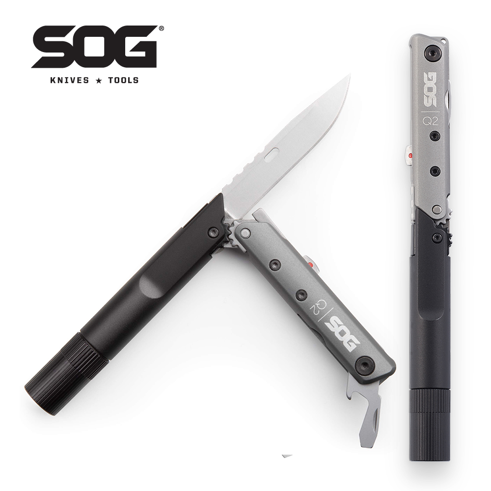 SOG BATON Q2 4 in 1 Multi-Tool - Edc Carry Flashlight reseña y precio