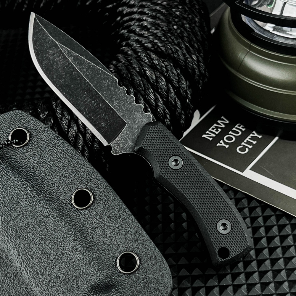 High Hardness Compact Fixed Bl - Edc Carry Fixed Blade Knife reseña y precio