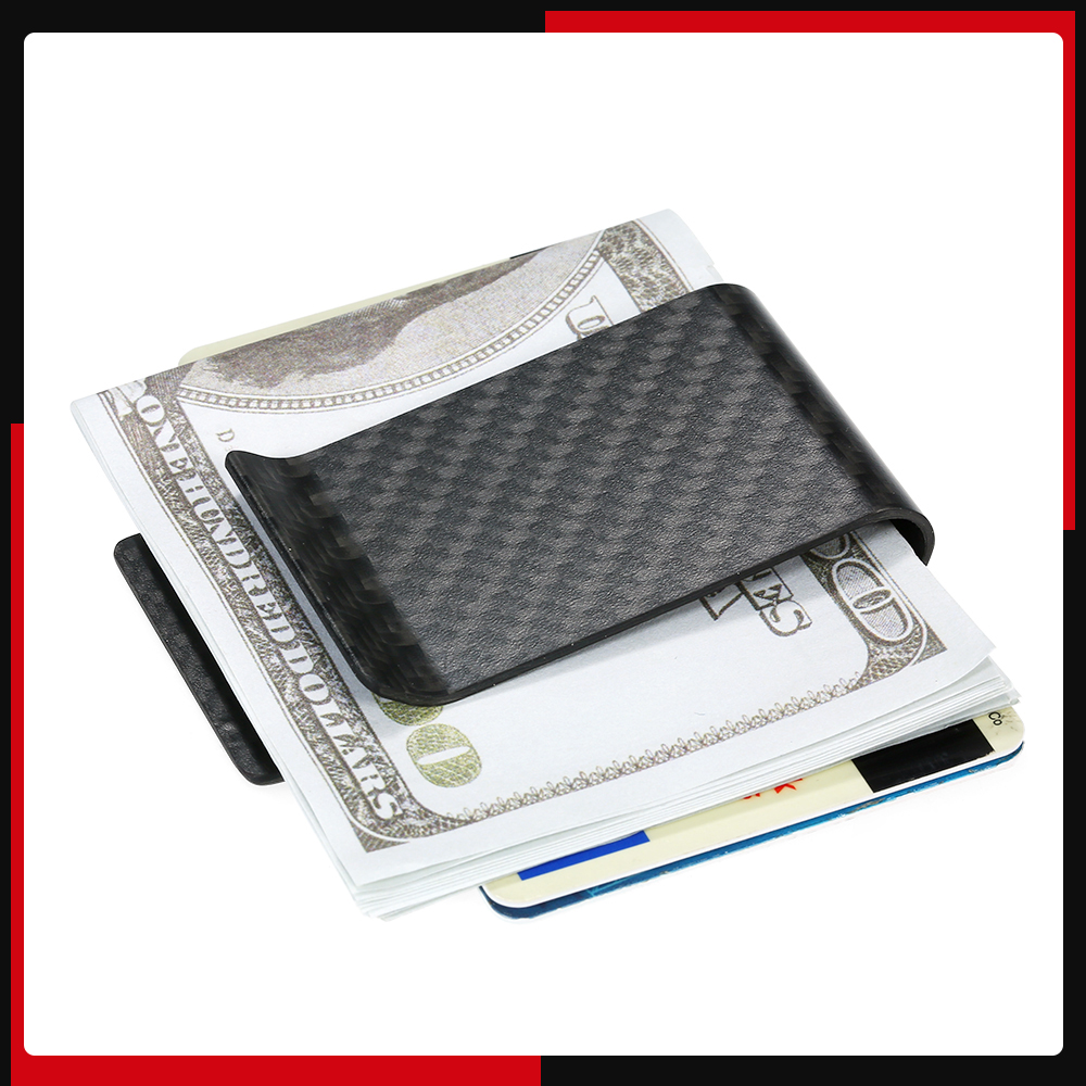 Money Clip Black Carbon Fiber  - Money Clip Magnetic reseña y precio