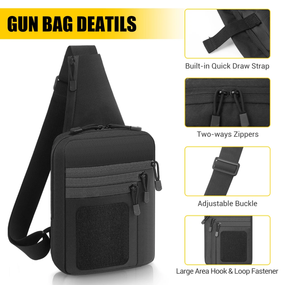 Tactical Pistol Gun Bag Concea - Edc Concealed Carry Holster reseña y precio